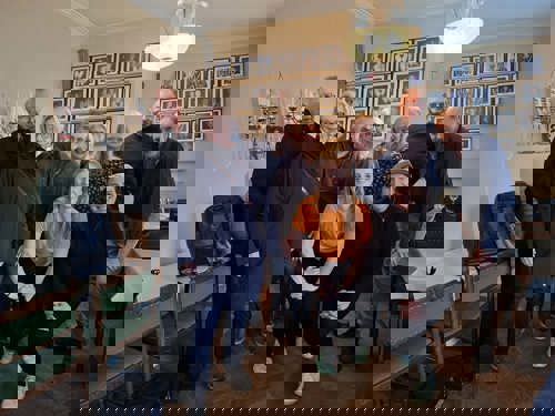 Tävlande från Munskänkarna i Östersund på regionsfinalen i Sollefteå